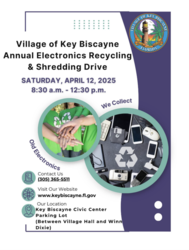 Annual Electronics Recycling and Shredding
