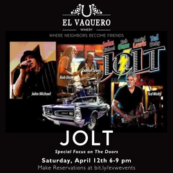 JOLT live at El Vaquero Winery