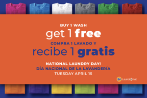 Celebrate National Laundry Day with a Fresh Offer from Tide Laundromat 🧺