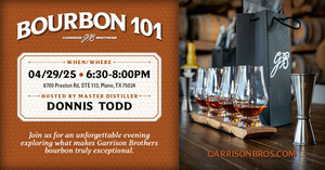 Bourbon 101 with Donnis Todd