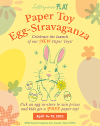 Paper Toy Egg-Stravaganza