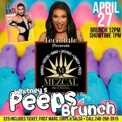 Whitney's Peeps Drag Brunch at Mezcal Ferndale
