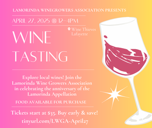 Taste your old and new favorite Lamorinda Appellation wines