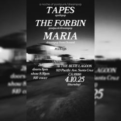 Maria(Oxnard): Dreampop Post-Punk Night