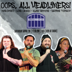 OOPS, ALL HEADLINERS! presented by Commonwealth Sanctuary