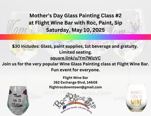 Mother’s Day Glass Painting Class 2