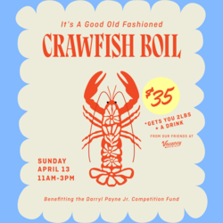 Maie Day Presents: A Good Old-Fashioned Crawfish Boil