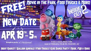 FREE N Phoenix Outdoor Movie, Food Trucks & More! Sat April 19th