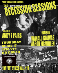 The Recession Sessions at Proof Social Club