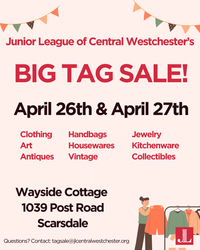 Junior League of Central Westchester Tag Sale