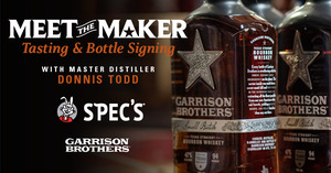Meet the Maker Tasting and Bottle Signing with Donnis Todd