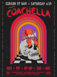 Coachella Party at Gibson Street Bar