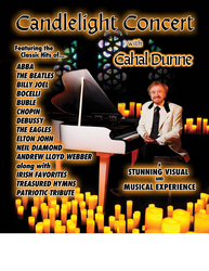 Candlelight Concert With Cahal Dunne- Gifted Musician Coming to the Greensburg Garden & Civic Center