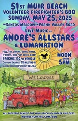 The 51st Annual Muir Beach Volunteer Firefighters’ Barbecue