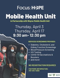 Focus: HOPE Mobile Health Unit