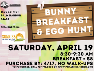 East Egg Hunt and Bunny Breakfast