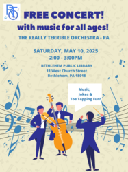 Free Public Concert by The Really Terrible Orchestra of Pennsylvania