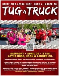 Tug a Truck benefiting Aetna Hose, Hook & Ladder Co.