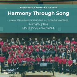 Worcester Children's Chorus Spring Concert