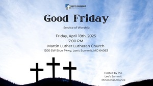 Good Friday Worship Service