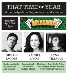 That Time of Year Reading Series: Lynne Tillman, Rachel Lyon, Gideon Jacobs