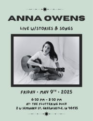 Anna Owens Live at The Fluttering Duck
