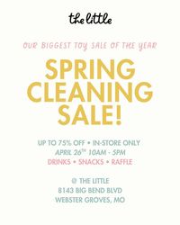 The Little's Biggest Toy Sale of The Year