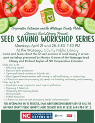 Seed Saving Workshops