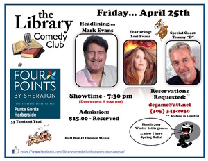 The Library Comedy Club Show