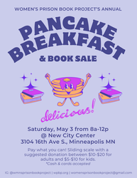 Women's Prison Book Project's Annual Pancake Breakfast