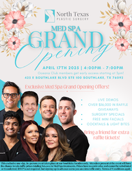 Spring Has Sprung | North Texas Plastic Surgery Med Spa Grand Opening