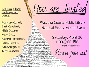 National Poetry Month Event