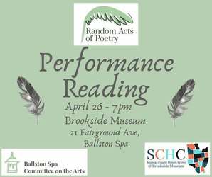 Random Acts of Poetry-A Poetry Performance with Steven Guilfoyle, Carol Graser and Andy Fogle.