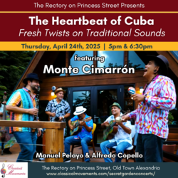 The Heartbeat of Cuba - Cuban Quartet with Monte Cimarrón