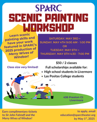 Scenic Painting Workshop with SPARC Theater