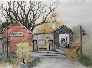 Artists’ Talk: Bainbridge Urban Sketchers