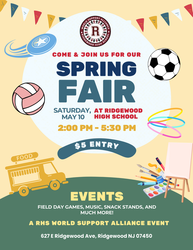 Spring Fair - Hosted By  RHS World Support Alliance