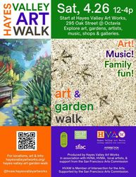 Art & Garden Walk Hayes Valley