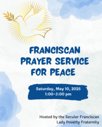 Franciscan Prayer Service for Peace