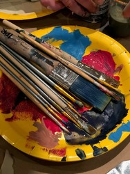 Pass the Canvas Paint Workshop