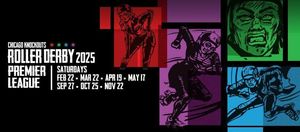 Chicago Knockouts Roller Derby: Comic Book Crushers vs Retro Rumblers