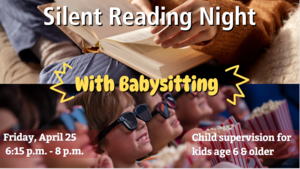Silent Reading Night with Babysitting