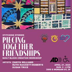 Stitching Stories: Piecing Together Friendships Workshop