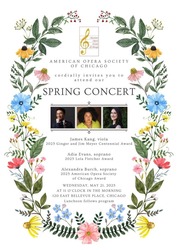 American Opera Society of Chicago Spring Concert