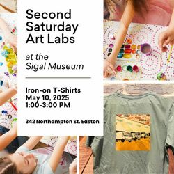 Second Saturday Art Labs – Iron-on T-Shirts