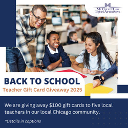 2025 Back to School - Teacher Gift Card Giveaway
