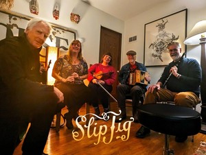FREE Concerts in Olin Park Pavilion:   May 7th - Irish 'trad' with Slipjig