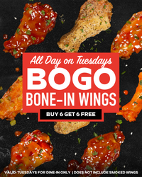 Two Times the Heat: BOGO Wing Tuesdays at Twin Peaks