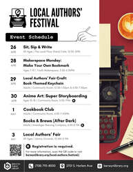 Berwyn Public Library’s 4th Annual Local Authors’ Fair