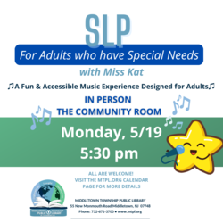 SLP musically for adults who have special needs